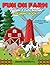Fun on Farm: Simple & Cute Animals Coloring Book