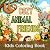 Cozy Animal Friends Kids Coloring Book by Megan Nemeth