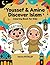 Youssef and Amina Discover Islam Coloring Book: A Fun Islamic Activity Book for Muslim Kids Ages 3-8 — Learn About Prayer, Quran, Mosque, Ramadan, Hajj, Kindness and More