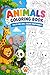 Zoo animal coloring book for kids