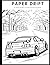 Paper Drift: A JDM Street Cruise Colouring Book