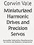 Miniaturized Harmonic Drives and Precision Servos: Accessible Subtractive Manufacturing for Drone and Robotics Components