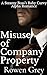 Misuse of Company Property: A Steamy Boss's Baby Curvy Alpha Romance