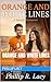 Orange And White Lines
