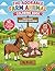 The Adorable Farm Animal Coloring Book: Fun & Easy Barnyard Coloring