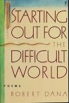 Starting Out for the Difficult World Starting Out for the Difficult World