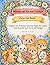 Whimsical Forest Friends Coloring Book: Elegant and Relaxing Coloring Pages for Adults – Cute Animals and Floral Designs