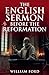 The English Sermon Before the Reformation