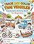 Trace and Color Thai Vehicles : Vocabulary Activity Book for Beginners: 60 Fun Pages to Learn Thai Transportation Words, Practice Handwriting, and Color Creative Vehicle Illustrations.