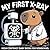 My first X-Ray High Contrast Baby Book for Newborns 0-12 Months: Black and White X-Ray Style Anatomy Images with Bones, Body Parts, Medical Tools & Animals | Visual Stimulation for Infants