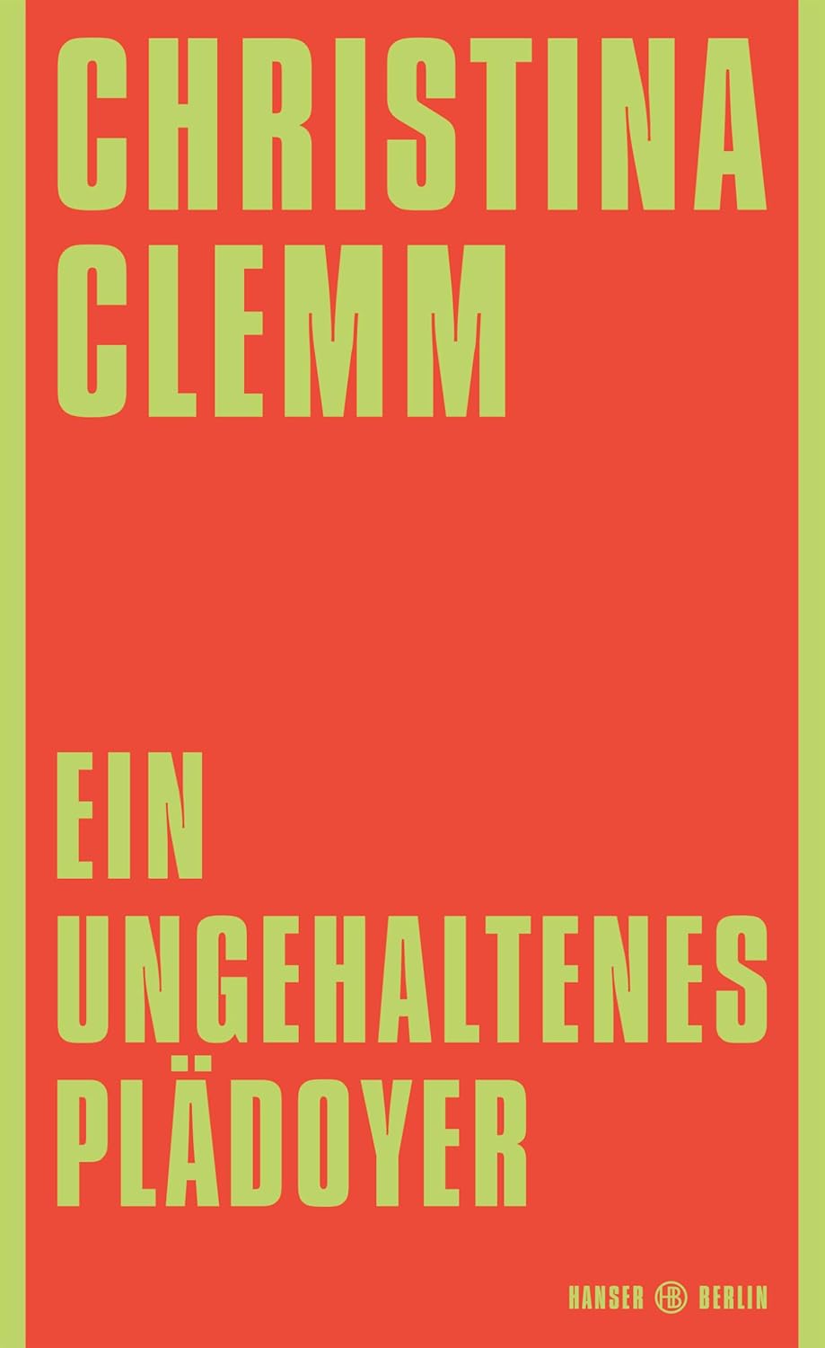 Ein ungehaltenes Plädoyer