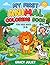 Cute Animals Coloring Book for Kids Ages 3–6: Fun and Easy Bold Line Drawings