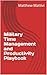 Military Time Management and Productivity Playbook