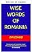 Palabras sabias de Rumanía (Spanish Edition)