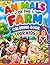 Farm Animals Coloring Book for Kids: Farm Animals Coloring Book for Kids Ages 3-8: Cute, Easy and Fun Barnyard Animals to Color