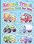 Kawaii Truck Coloring Book for Kids: A Creative Adventure on Wheels Featuring Happy Trucks and Big Wheels with Decorative Frames for Screen-Free Fun, Designed for Kids Ages 4-10