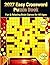 2027 Easy Crossword Puzzle Book for Adults & Seniors: Relaxing Large Print Puzzles to Boost Brain Power, Improve Memory & Enjoy Stress-Free Fun Every Day