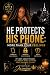 He Protects His Phone: More...