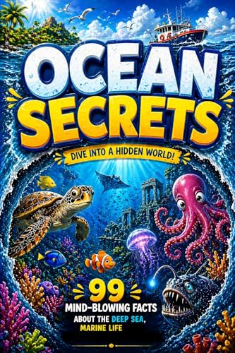 Ocean mysteries: 99 mind-blowing facts about deep sea,marine life (Kindle Edition)