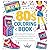 80s Coloring Book: 50 Radical Illustrations of Retro Fashion, Classic Arcade Games, VHS Tapes, and Neon Dreams: A Totally Awesome Square Format Coloring Experience for Adults and Teens