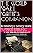THE WORLD WAR II WRITER’S COMPANION: A Dictionary of Sensory Details