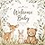 Welcome Baby: Woodland Baby Shower Guest Book: Baby Shower Guest Book with Messages, Baby Predictions, Photo Pages & Gift Log Tracker – Keepsake Memory Book for Parents-to-Be