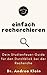 einfach recherchieren (German Edition)
