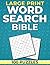 Large Print Word Search: Bi...
