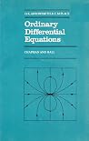 Ordinary Differential Equations Ordinary Differential Equations