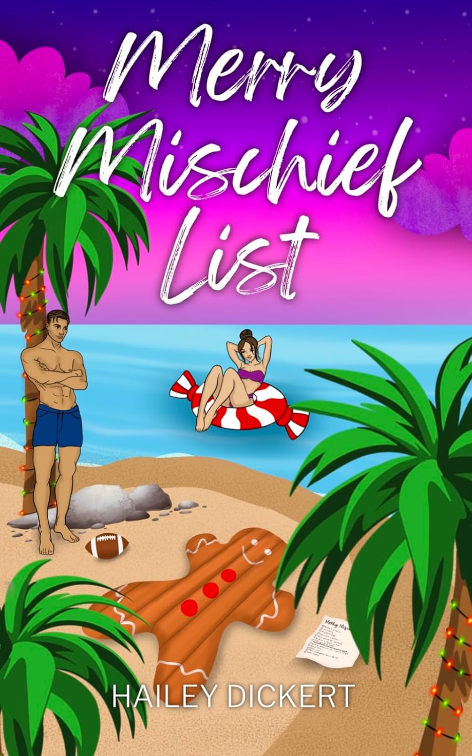 Merry Mischief List (Crystal Bay University #2)