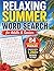 Relaxing Summer Word Search...