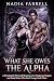 WHAT SHE OWES THE ALPHA: A ...