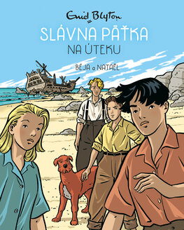 Slávna päťka na úteku (Slávna päťka v komikse, #3)