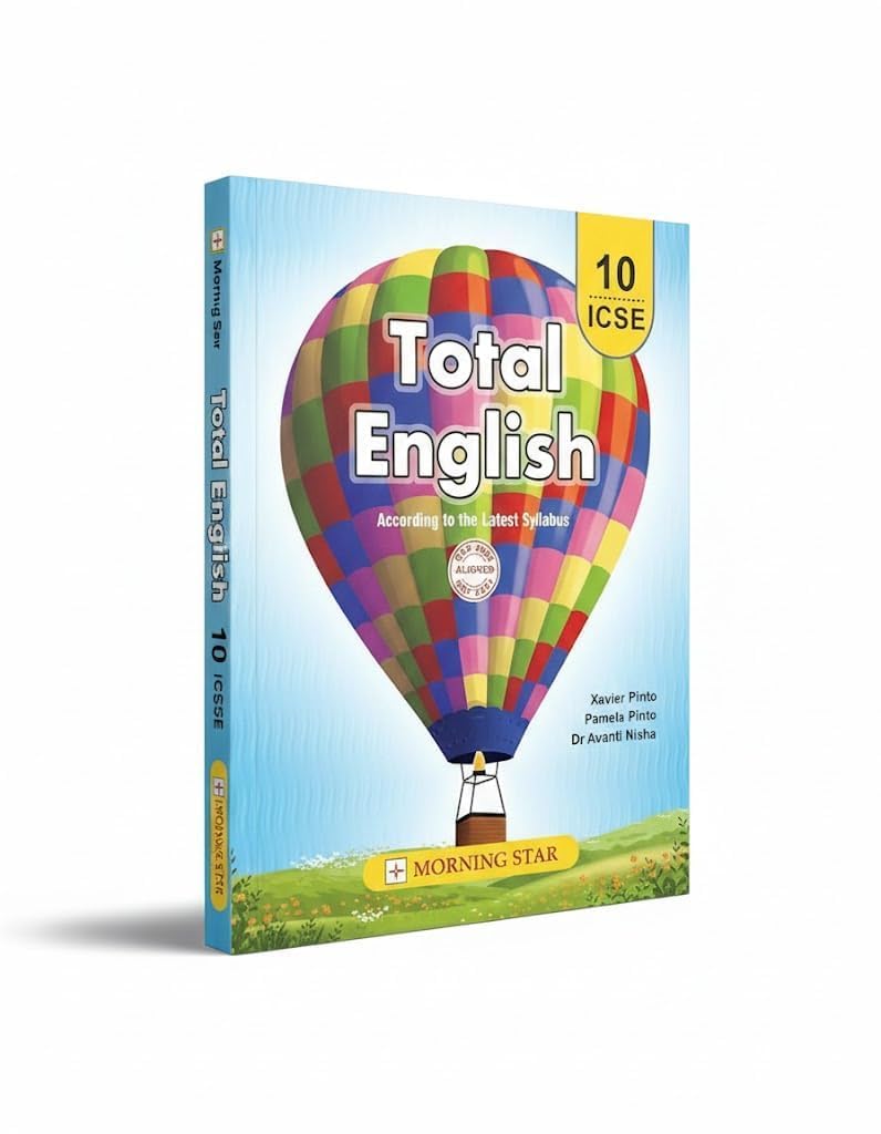 Total English for ICSE Class 10 (2026–27 Edition) | Latest ICSE Syllabus | English Language & Litera