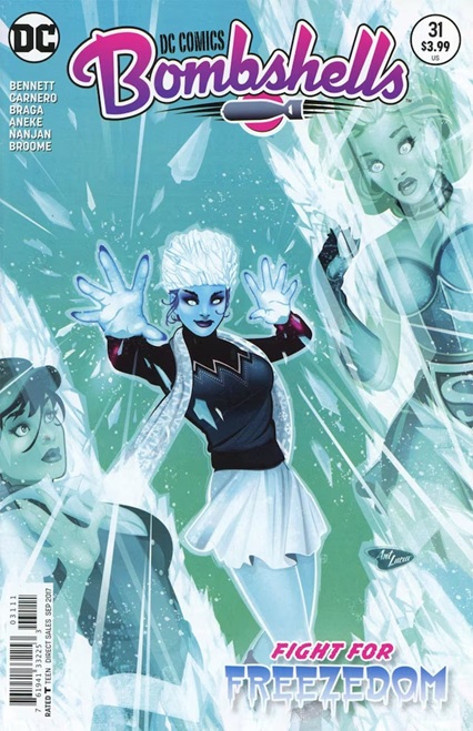 DC Comics Bombshells, #31, September 2017: L'Inconnue
