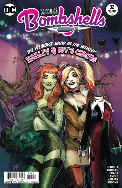 DC Comics Bombshells, #32, October 2017: Free for All