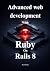 Advanced web development with ruby on rails 8: Create Reactive Full-Stack Applications with Hotwire, Turbo, and Solid Queue