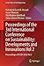 Proceedings of the 3rd International Conference on Sustainability: Developments and Innovations Vol 2: Proceedings of ICSDI 2026 Vol 2 (Lecture Notes in Civil Engineering, 882)