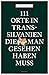 111 Orte in Transsilvanien,...