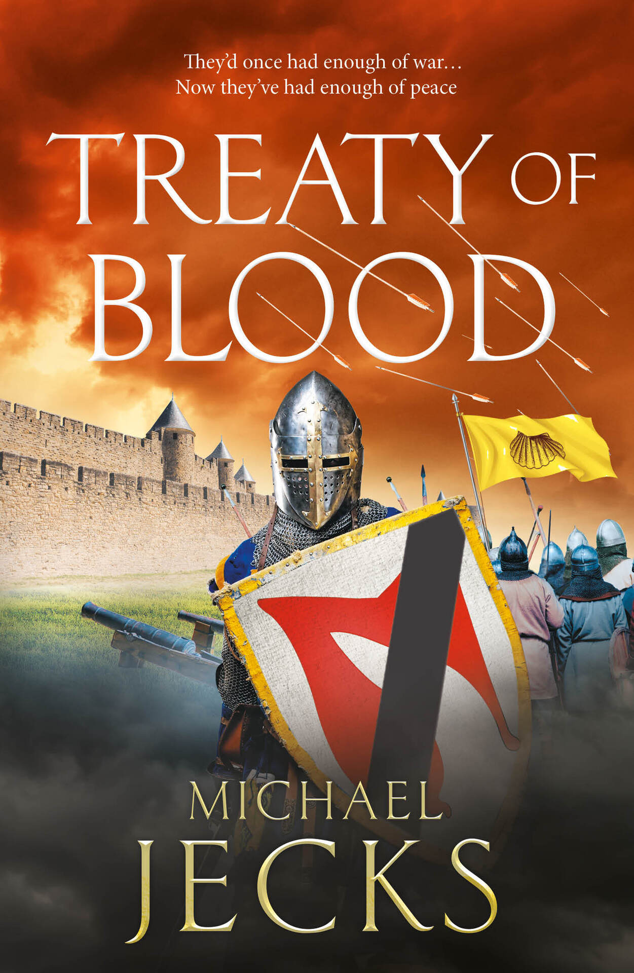 Treaty of Blood: A BRAND NEW historical adventure from Michael Jecks for 2026 (The Vintaine Book 5)
