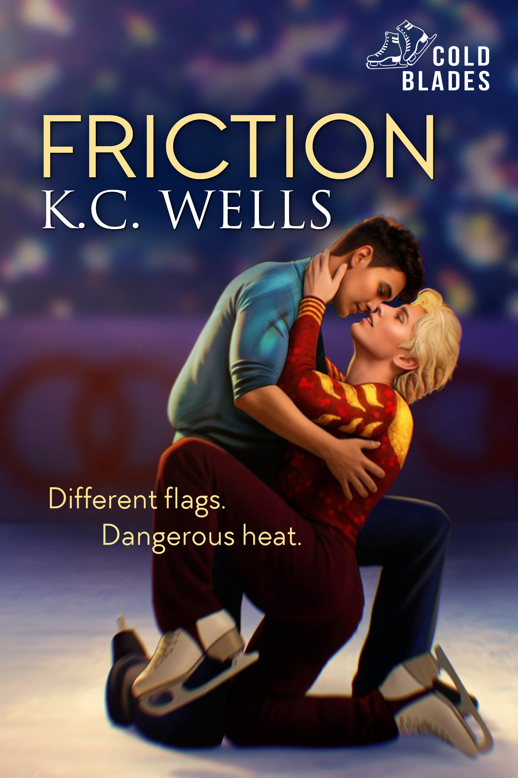 Friction:  A Forbidden MM Olympic Figure Skating Romance (Cold Blades #1)