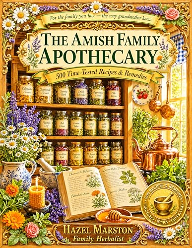 The Amish Family Apothecary: 500 Time-Tested Recipes & Remedies | Tinctures, Tonics, Salves & Teas for Everyday Family Healing — From the Plain Kitchens of Lancaster County (Kindle Edition)