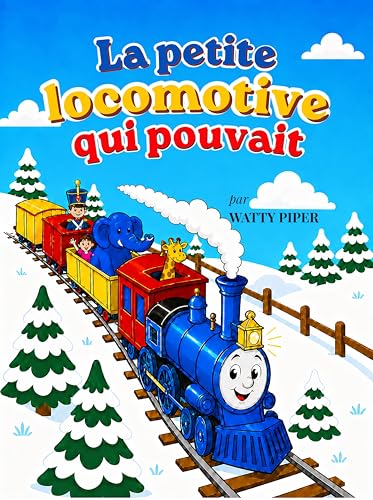 La petite locomotive qui pouvait: édition illustrée et traduite avec les illustrations originales de 1930 restaurées et colorisées (French Edition)
