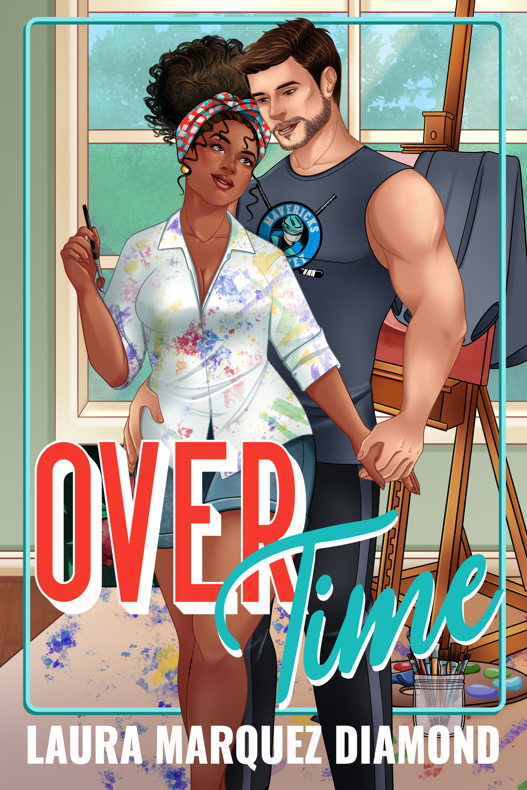 Overtime: High Angst Second Chance Hockey Romance (Mavericks Hockey)