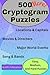 500 MORE Cryptograms Large Print by MPL Publications