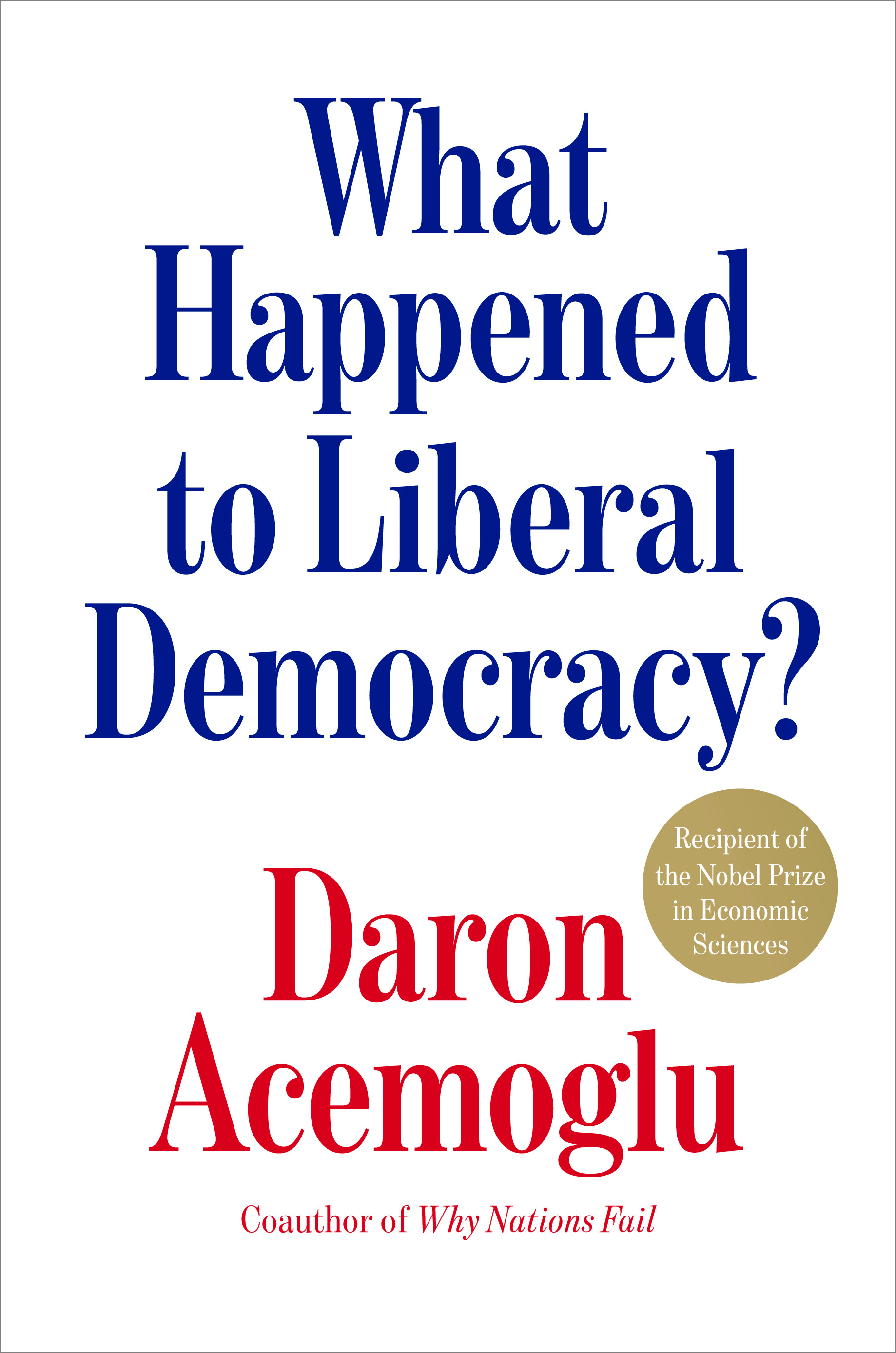 What Happened to Liberal Democracy?: Remaking a Politics of Shared Prosperity (Hardcover)