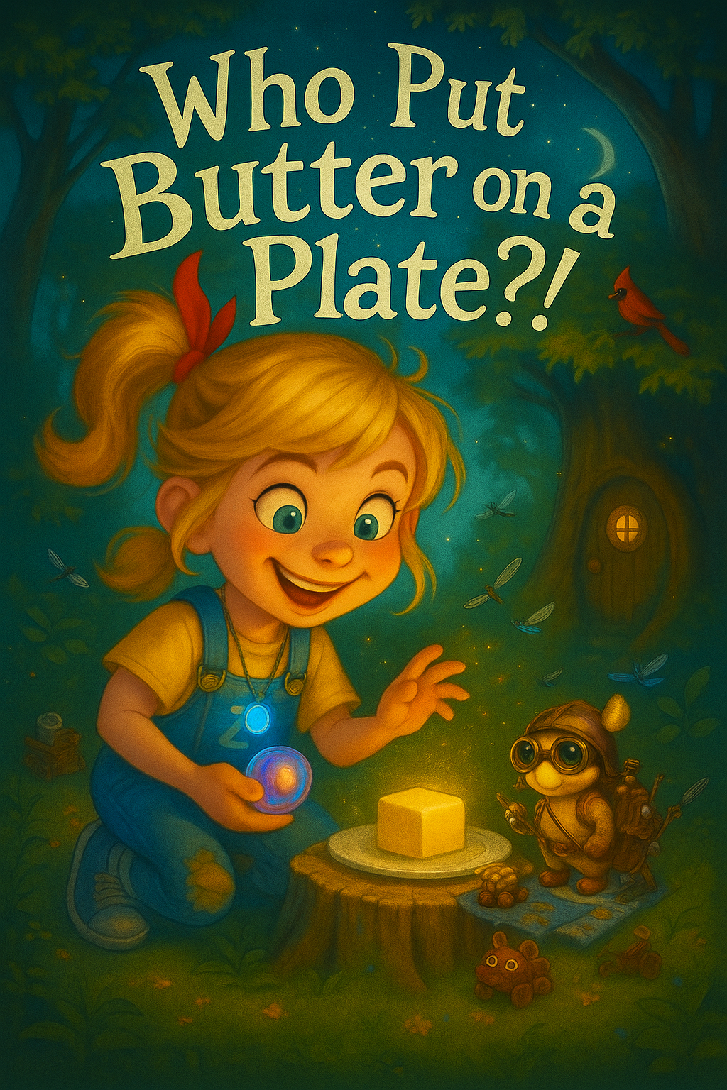 Who Put Butter On a Plate?!