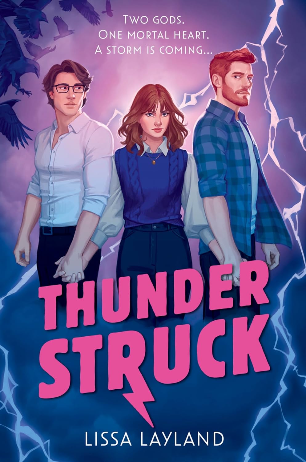 Thunderstruck: A delicious divine realm romantic love triangle for 2026 (Godstruck Trilogy Book 1)