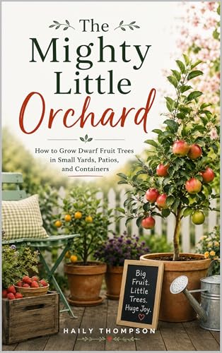 The Mighty Little Orchard: How to Grow Dwarf Fruit Trees in Small Yards, Patios, and Containers for Fresh Homegrown Fruit and Easy Backyard Orchards (Kindle Edition)