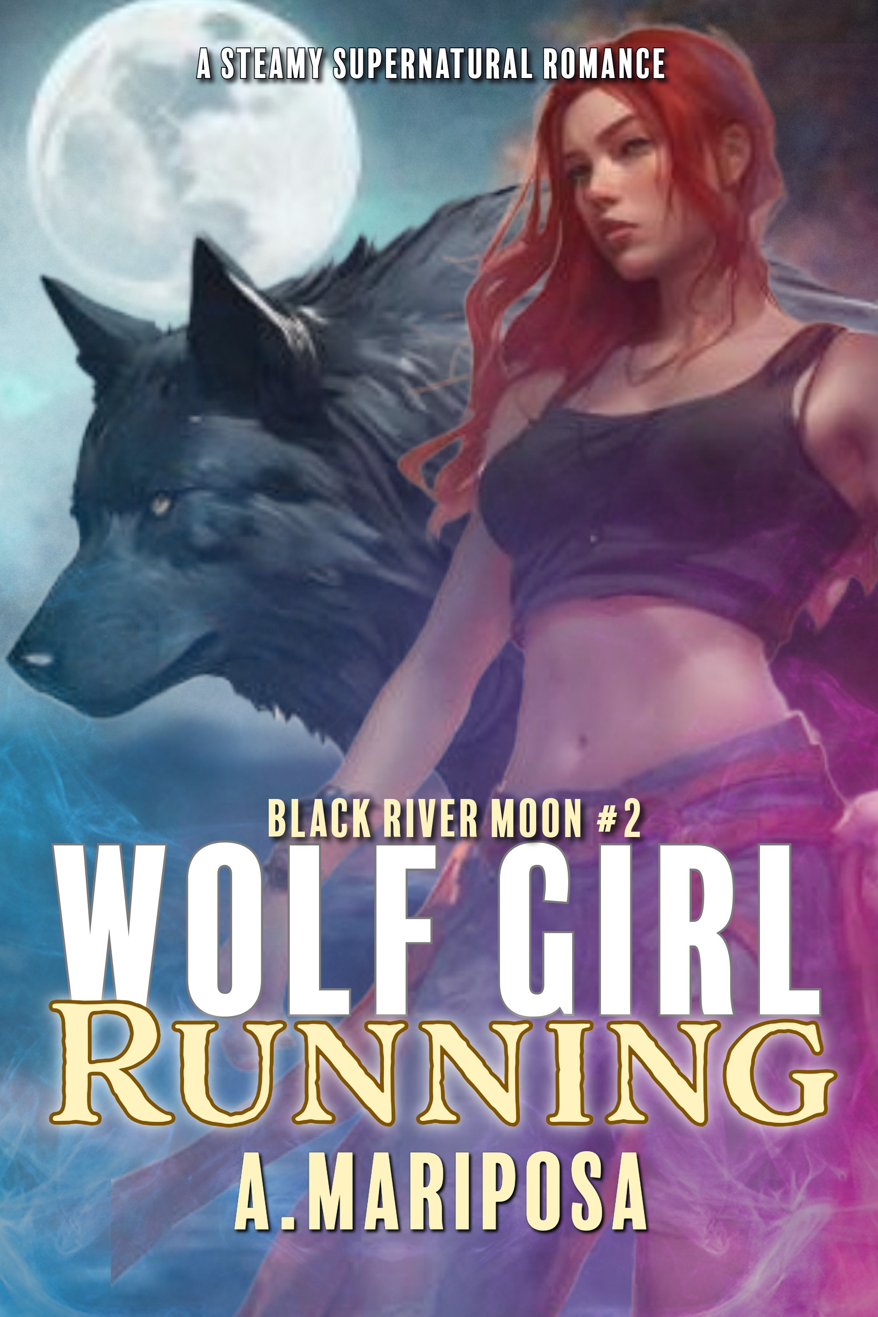Wolf Girl Running